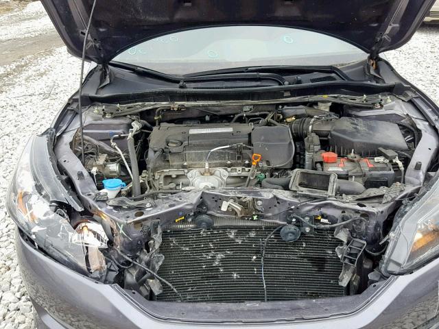 1HGCR2F55EA249026 - 2014 HONDA ACCORD SPO GRAY photo 7