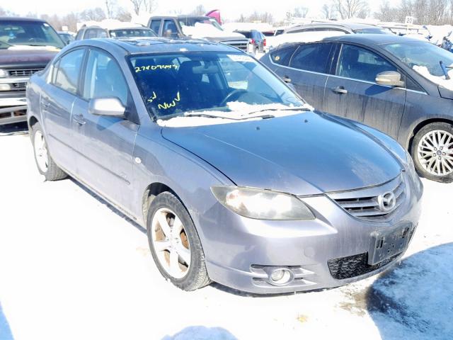 JM1BK323961419303 - 2006 MAZDA 3 S GRAY photo 1