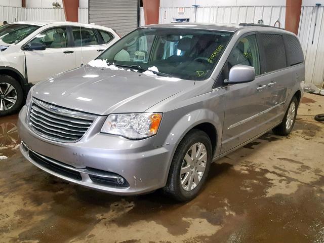 2C4RC1BG8ER229053 - 2014 CHRYSLER TOWN & COU GRAY photo 2