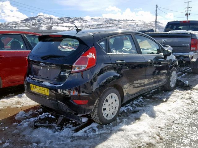 3FADP4TJ4GM133866 - 2016 FORD FIESTA S BLACK photo 4