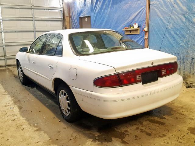 2G4WS52J841257209 - 2004 BUICK CENTURY CU WHITE photo 3