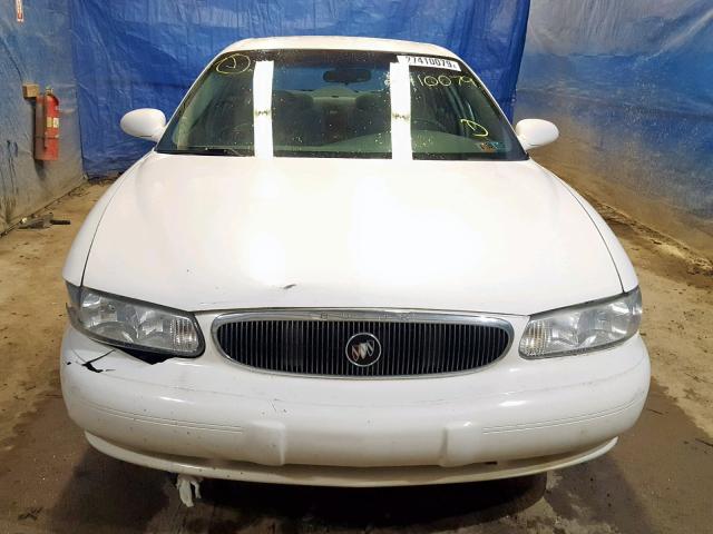 2G4WS52J841257209 - 2004 BUICK CENTURY CU WHITE photo 9