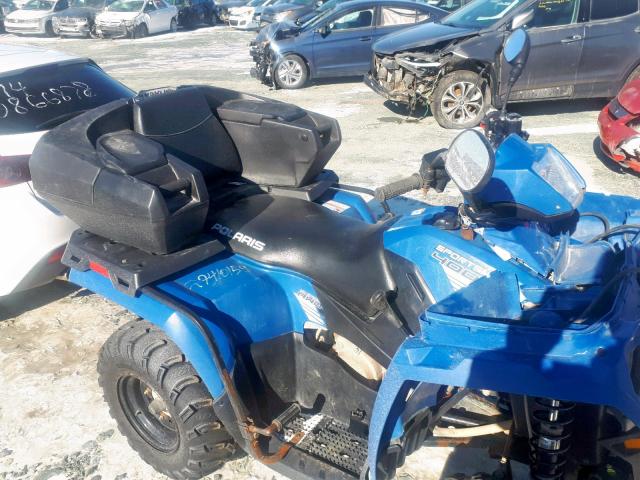 4XAMH46A8EA596825 - 2014 POLARIS SPORTSMAN BLUE photo 5