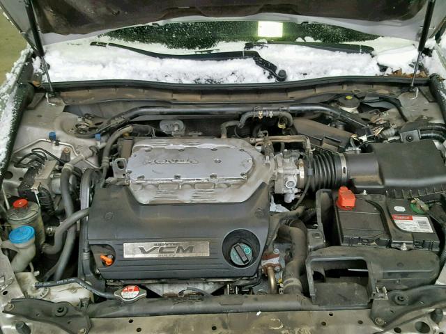 1HGCS228X8A009916 - 2008 HONDA ACCORD EXL SILVER photo 7