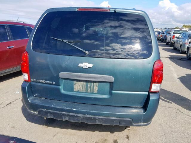 1GNDV23LX6D216015 - 2006 CHEVROLET UPLANDER L GREEN photo 10