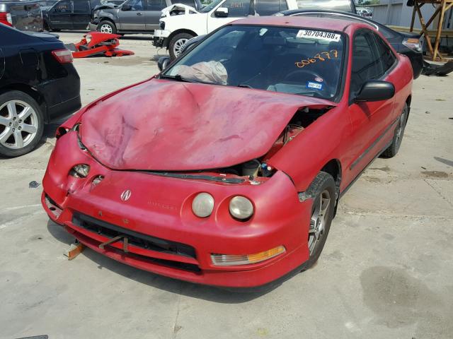 JH4DC4441TS006877 - 1996 ACURA INTEGRA RS RED photo 2