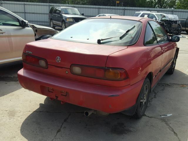 JH4DC4441TS006877 - 1996 ACURA INTEGRA RS RED photo 4