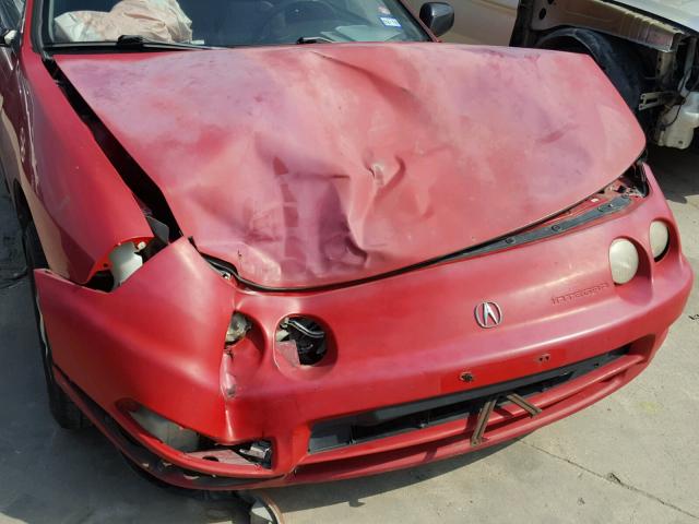 JH4DC4441TS006877 - 1996 ACURA INTEGRA RS RED photo 9