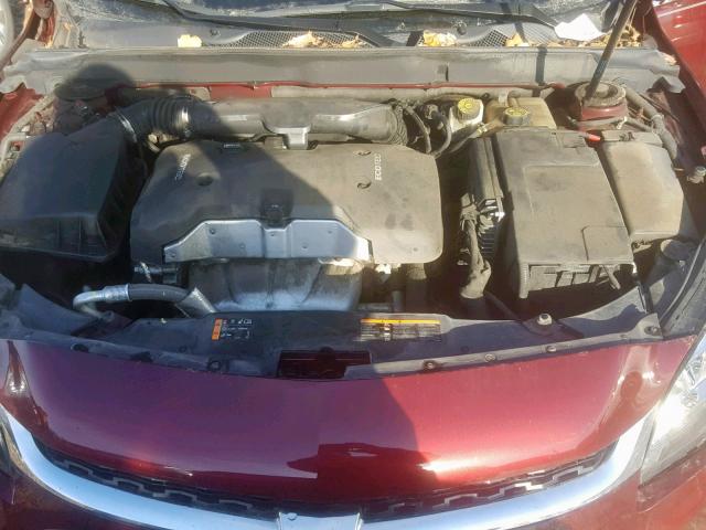 1G11C5SL4FF106370 - 2015 CHEVROLET MALIBU 1LT Bordo foto 7