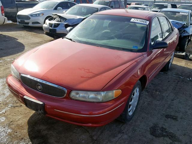 2G4WS52M7X1594405 - 1999 BUICK CENTURY CU MAROON photo 2