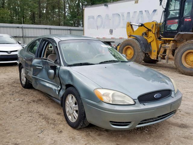 1FAFP56295A209854 - 2005 FORD TAURUS SEL GREEN photo 1