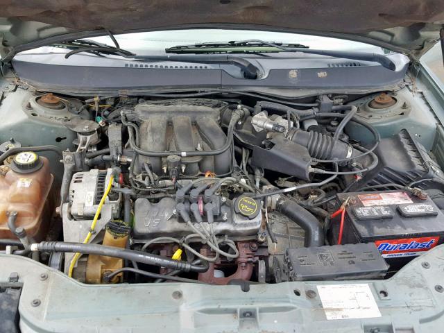 1FAFP56295A209854 - 2005 FORD TAURUS SEL GREEN photo 7