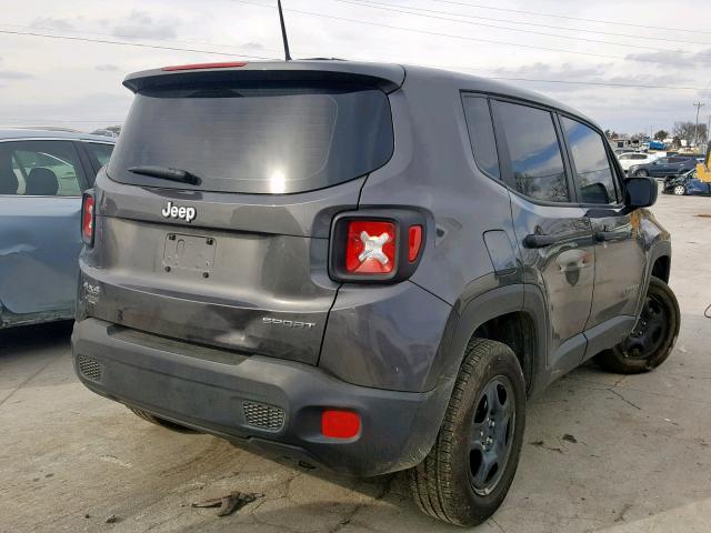 ZACCJBAB6HPG35283 - 2017 JEEP RENEGADE S 石墨色 照片 4