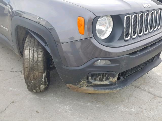 ZACCJBAB6HPG35283 - 2017 JEEP RENEGADE S 石墨色 照片 9