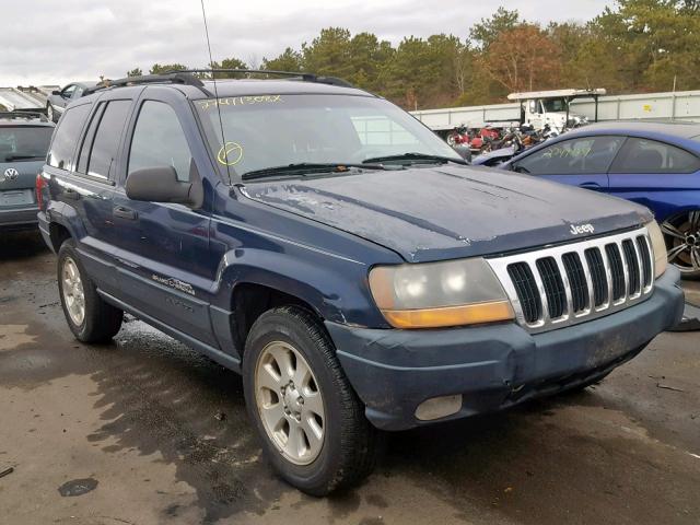 1J4GW48S41C509674 - 2001 JEEP GRAND CHER BLUE photo 1