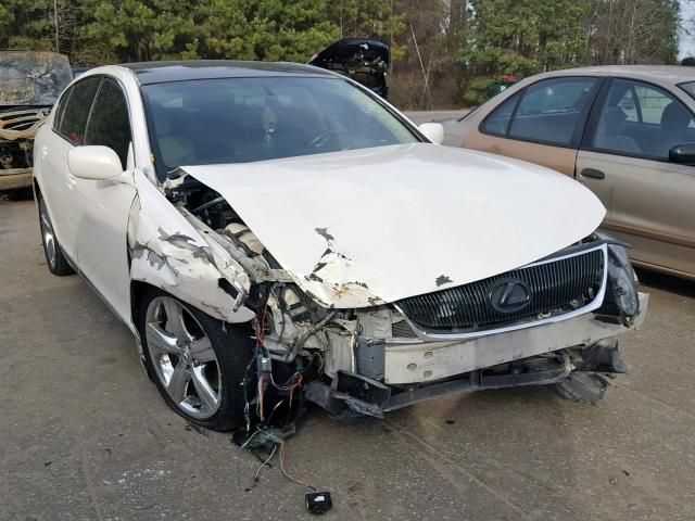 JTHBN96S665003695 - 2006 LEXUS GS GENERAT WHITE photo 1