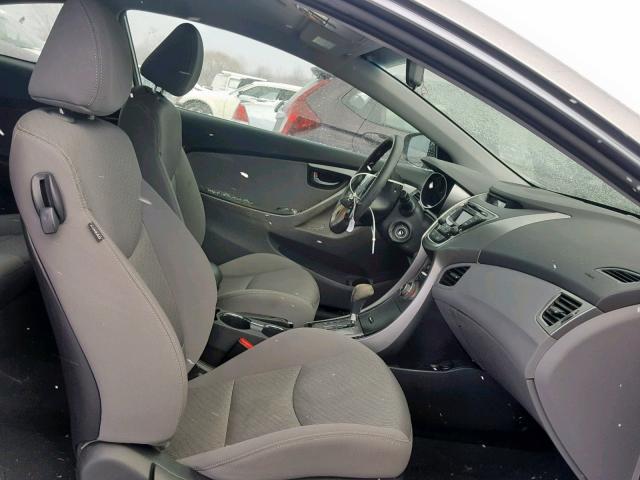 KMHDH6AE8DU022507 - 2013 HYUNDAI ELANTRA CO GRAY photo 5