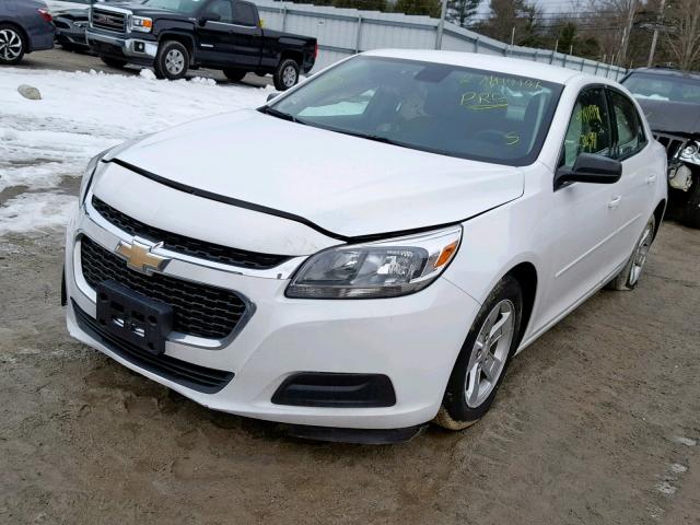 1G11A5SL9FF335021 - 2015 CHEVROLET MALIBU LS WHITE photo 2