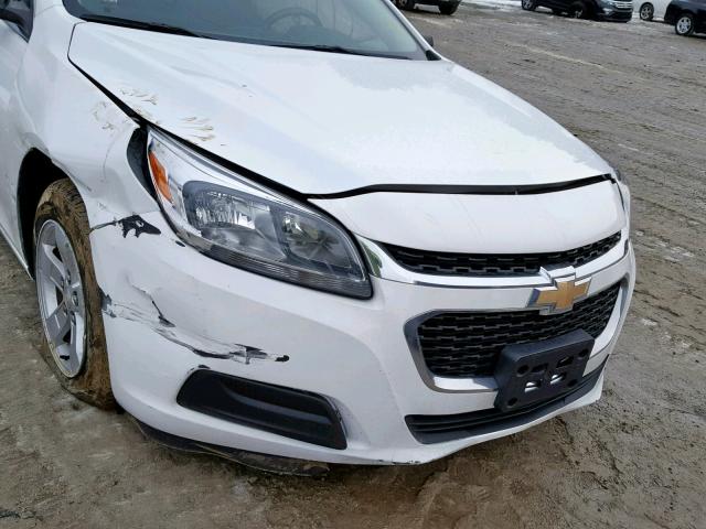 1G11A5SL9FF335021 - 2015 CHEVROLET MALIBU LS WHITE photo 9