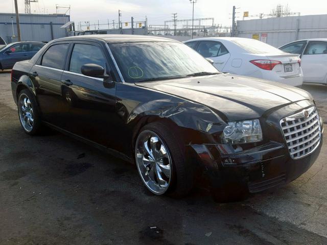 2C3KA43R07H707732 - 2007 CHRYSLER 300 BLACK photo 1