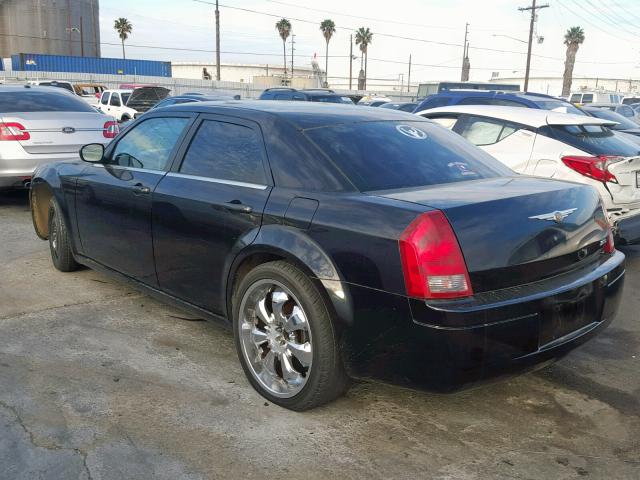 2C3KA43R07H707732 - 2007 CHRYSLER 300 BLACK photo 3