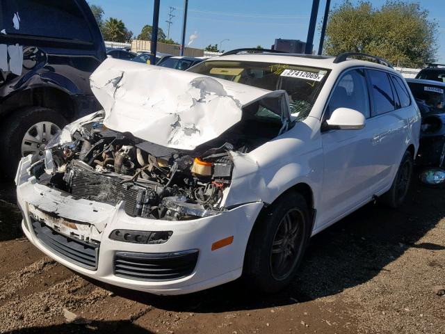 3VWTL81K99M330052 - 2009 VOLKSWAGEN JETTA TDI WHITE photo 2