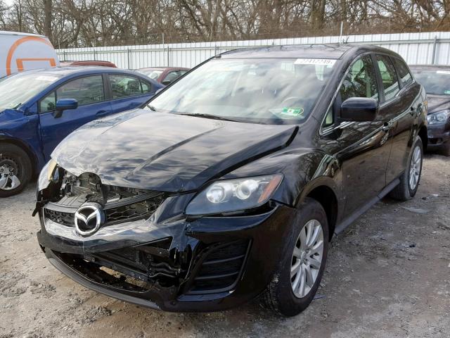 JM3ER2WM0A0351016 - 2010 MAZDA CX-7 BLACK photo 2