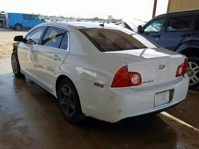 1G1ZC5EB7AF268346 - 2010 CHEVROLET MALIBU 1LT 白色 照片 3