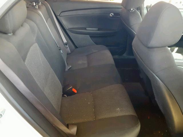 1G1ZC5EB7AF268346 - 2010 CHEVROLET MALIBU 1LT 白色 照片 6