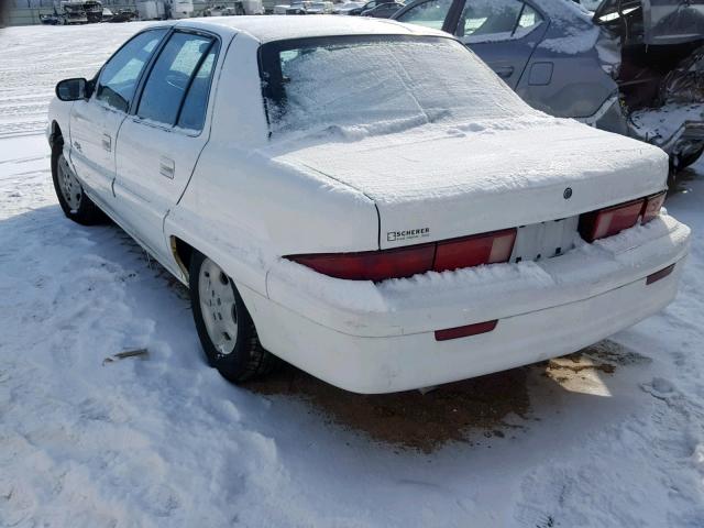 1G4NJ52M6VC415499 - 1997 BUICK SKYLARK GR WHITE photo 3