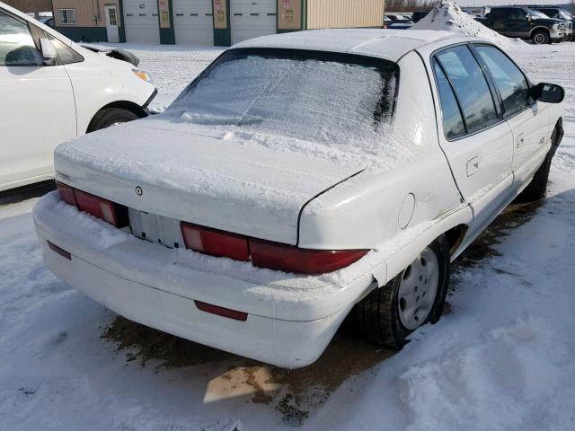 1G4NJ52M6VC415499 - 1997 BUICK SKYLARK GR WHITE photo 4