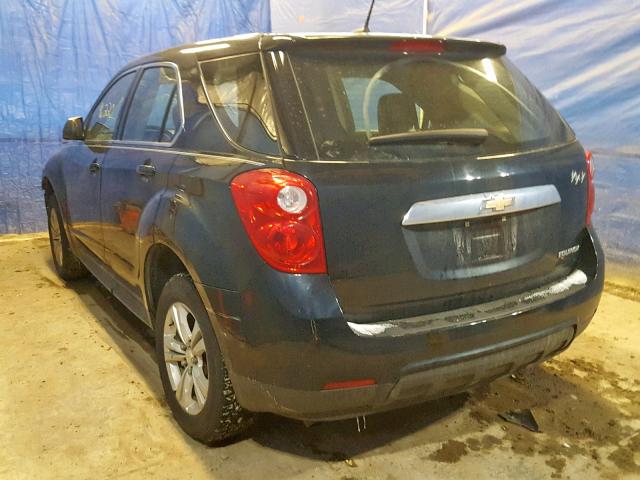 2GNALBEK7D6158132 - 2013 CHEVROLET EQUINOX LS BLACK photo 3