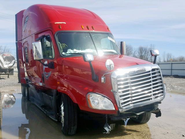 3AKJGLD5XFSGL6231 - 2015 FREIGHTLINER CASCADIA 1 RED photo 1