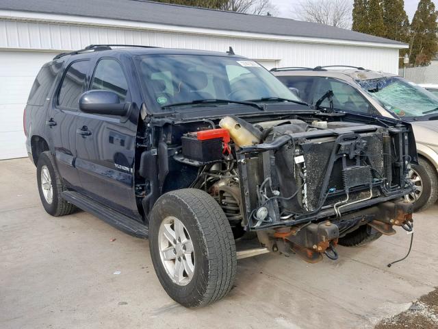 1GKFK13047J132578 - 2007 GMC YUKON BLACK photo 1