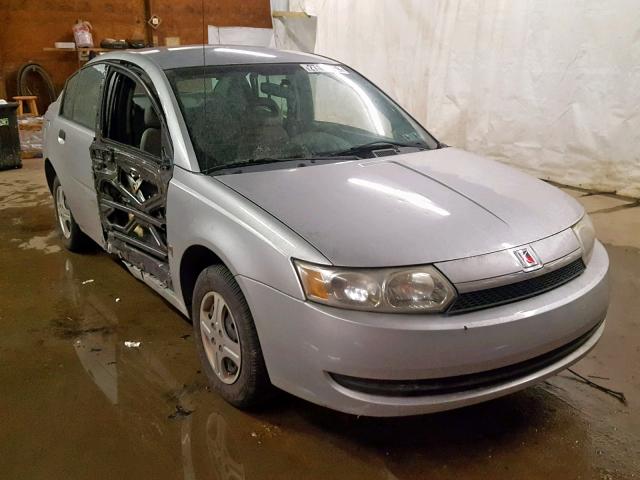 1G8AG52F14Z204655 - 2004 SATURN ION LEVEL SILVER photo 1