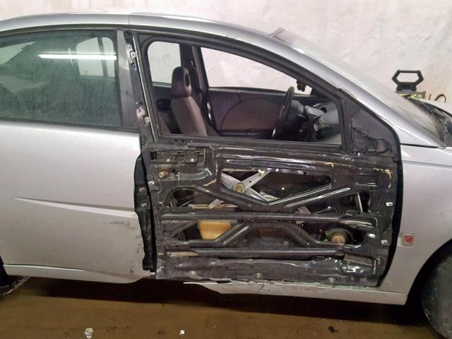 1G8AG52F14Z204655 - 2004 SATURN ION LEVEL SILVER photo 10