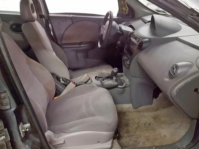 1G8AG52F14Z204655 - 2004 SATURN ION LEVEL SILVER photo 5