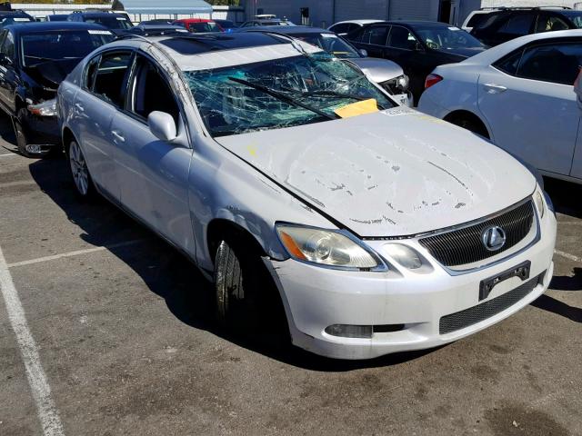 JTHBH96S565013125 - 2006 LEXUS GS GENERAT WHITE photo 1