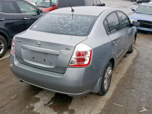 3N1AB61E59L657052 - 2009 NISSAN SENTRA 2.0 SILVER photo 4