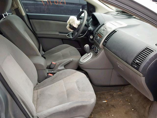 3N1AB61E59L657052 - 2009 NISSAN SENTRA 2.0 SILVER photo 5