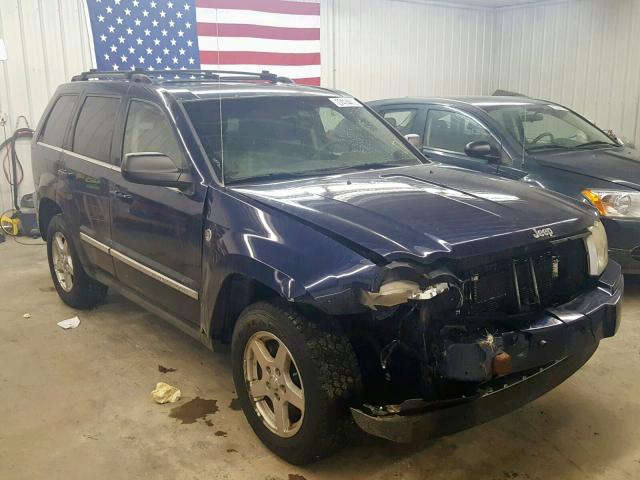 1J4HR58225C532409 - 2005 JEEP GRAND CHER BLUE photo 1