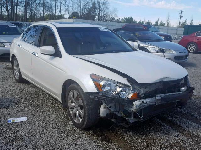 1HGCP36868A068849 - 2008 HONDA ACCORD EXL WHITE photo 1