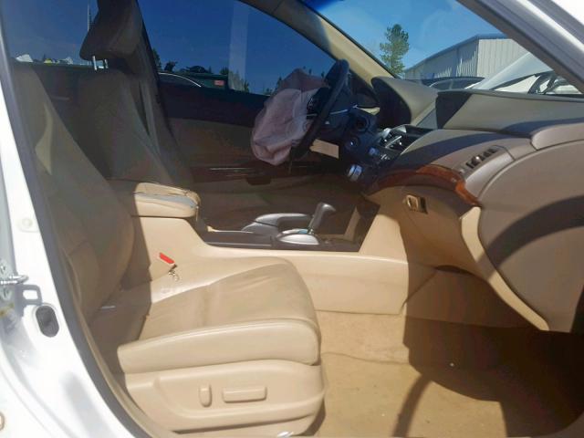 1HGCP36868A068849 - 2008 HONDA ACCORD EXL WHITE photo 5