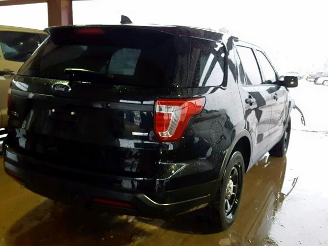 1FM5K8AR8JGB92851 - 2018 FORD EXPLORER P BLACK photo 4