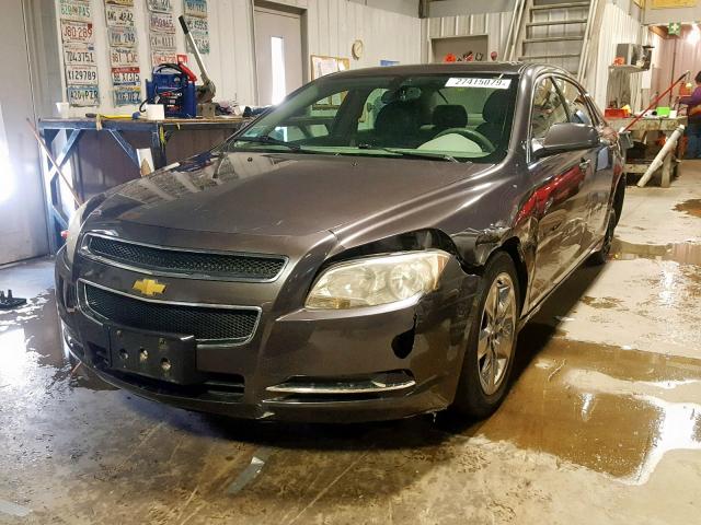 1G1ZC5EB9A4136670 - 2010 CHEVROLET MALIBU 1LT 灰色 照片 2