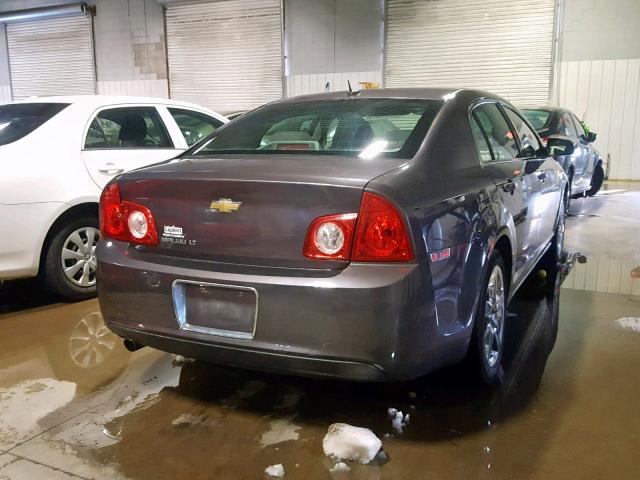 1G1ZC5EB9A4136670 - 2010 CHEVROLET MALIBU 1LT 灰色 照片 4