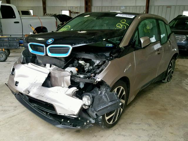 WBY1Z4C5XEV274954 - 2014 BMW I3 REX Gris foto 2