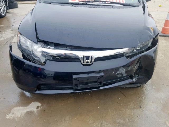 2HGFA169X8H357200 - 2008 HONDA CIVIC EXL BLACK photo 9