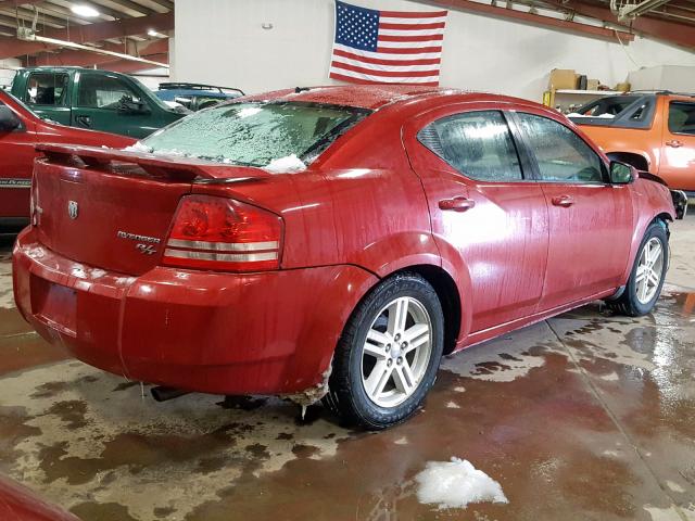 1B3CC5FB5AN108601 - 2010 DODGE AVENGER R/ RED photo 4