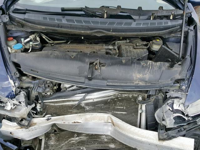 19XFA16669E044288 - 2009 HONDA CIVIC LX-S 蓝色 照片 7